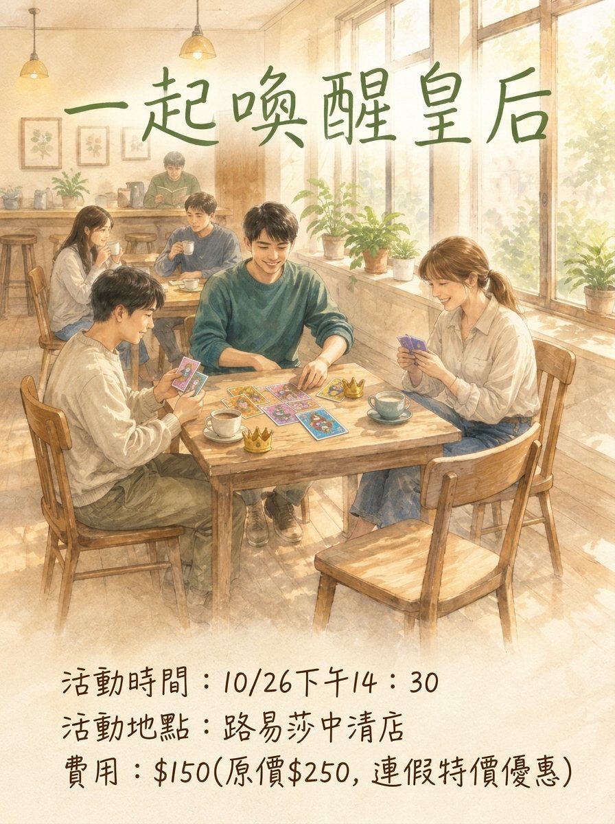 一起喚醒皇后 活動封面